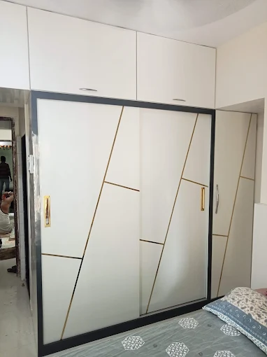 Plywood Furniture Manufacturing Mumbai - V.V Interiors | Custom Cabinet & Wardrobe Maker Project